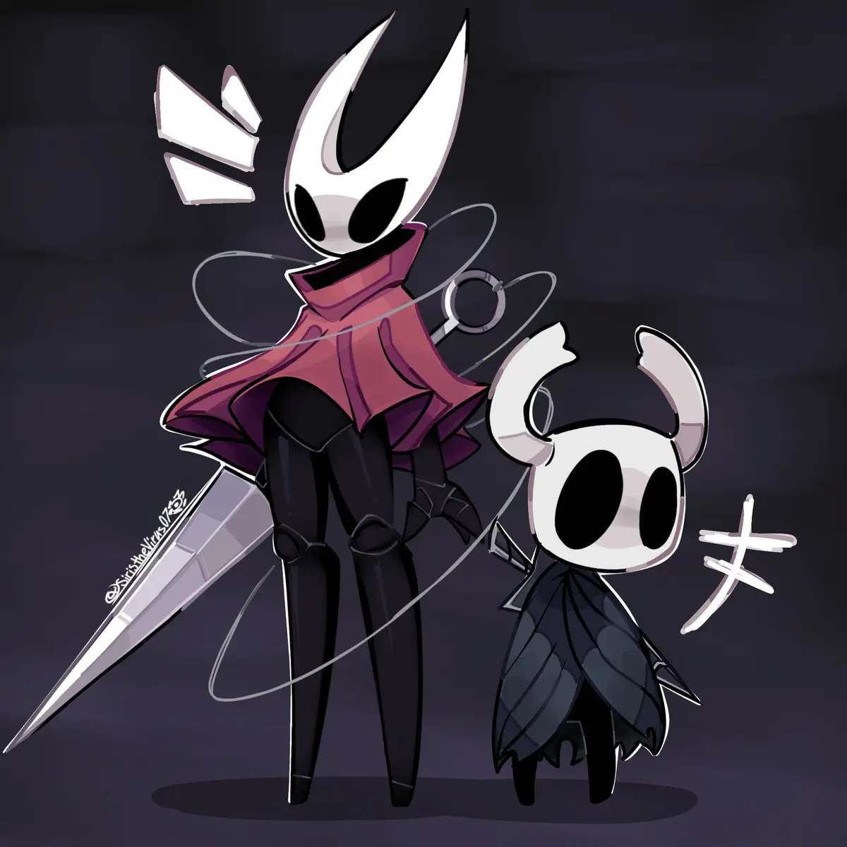 Avatar of The Princess of Hallownest and the Wandering Vessel