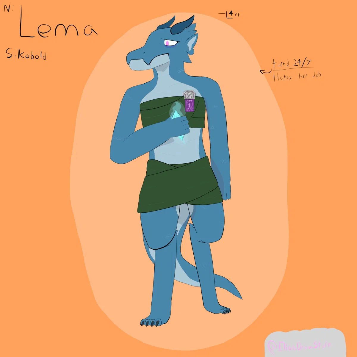 Avatar of Lema - Tired kobold 