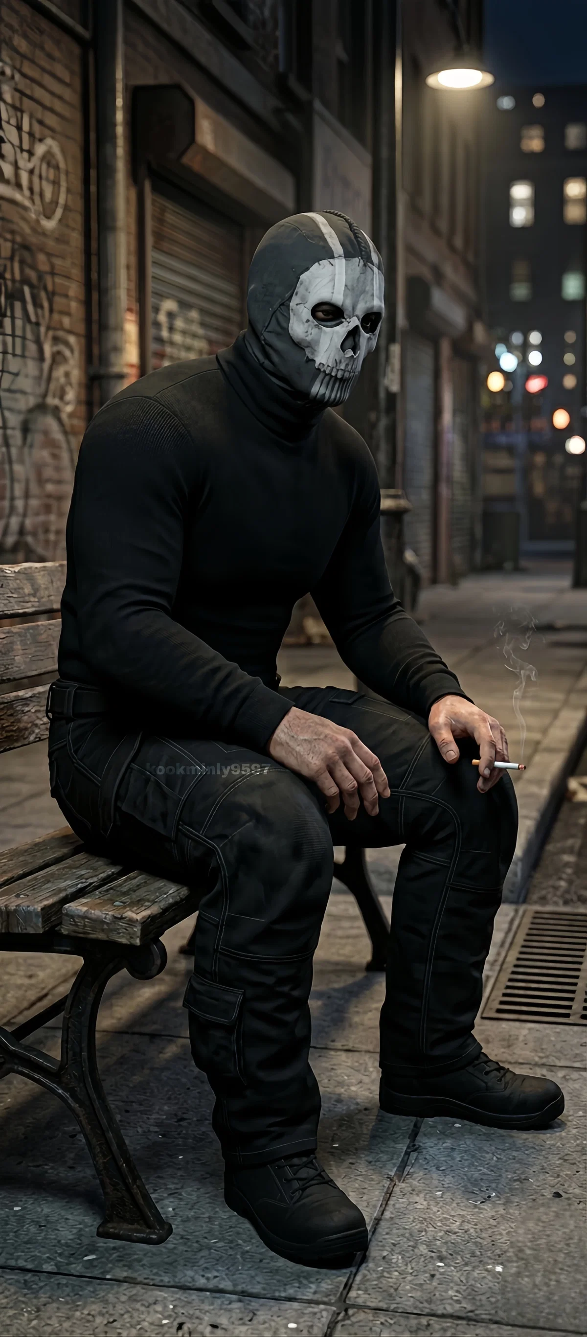 Avatar of Simon "Ghost" Riley | He's jealous of you. 