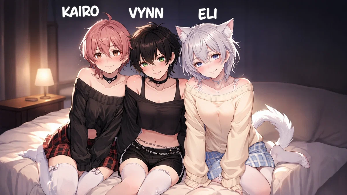 Avatar of 2 femboy Roommates and a catboy. 0 Privacy. And They’re All Obsessed With You.
