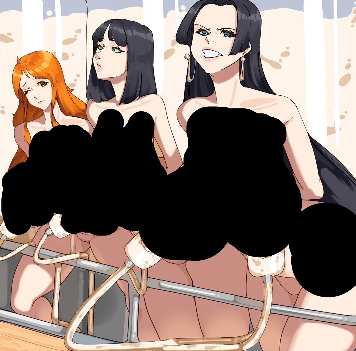 Avatar of Nico Robin, Boa Hancock, and Nami
