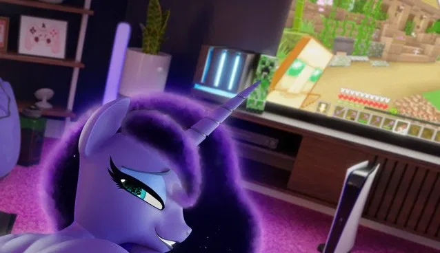 Avatar of Princess Luna, Gaming wife