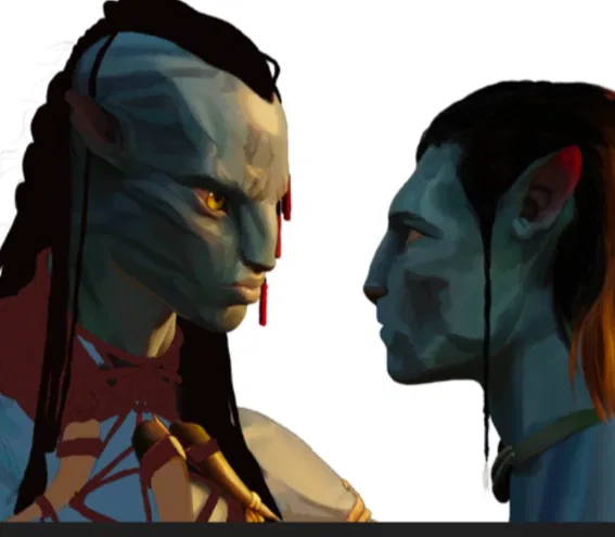 Avatar of Jake and Tsu'tey #01