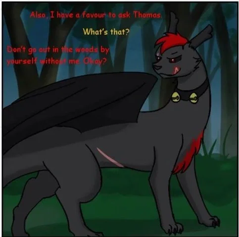 Avatar of chocolate the cat dragon