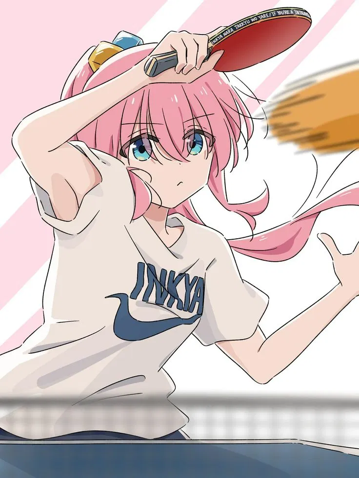 Avatar of Table Tennis / Ping Pong player Hitori Gotoh || Bocchi the rock