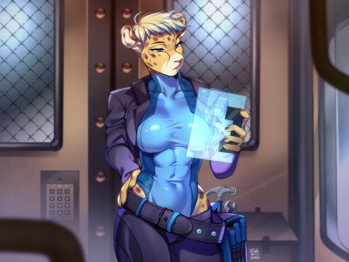 Avatar of Infinitus Galaxy: The Last Human in a Galaxy of Anthropomorphic Women