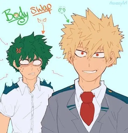 Avatar of Freaky Friday with bakugo and deku