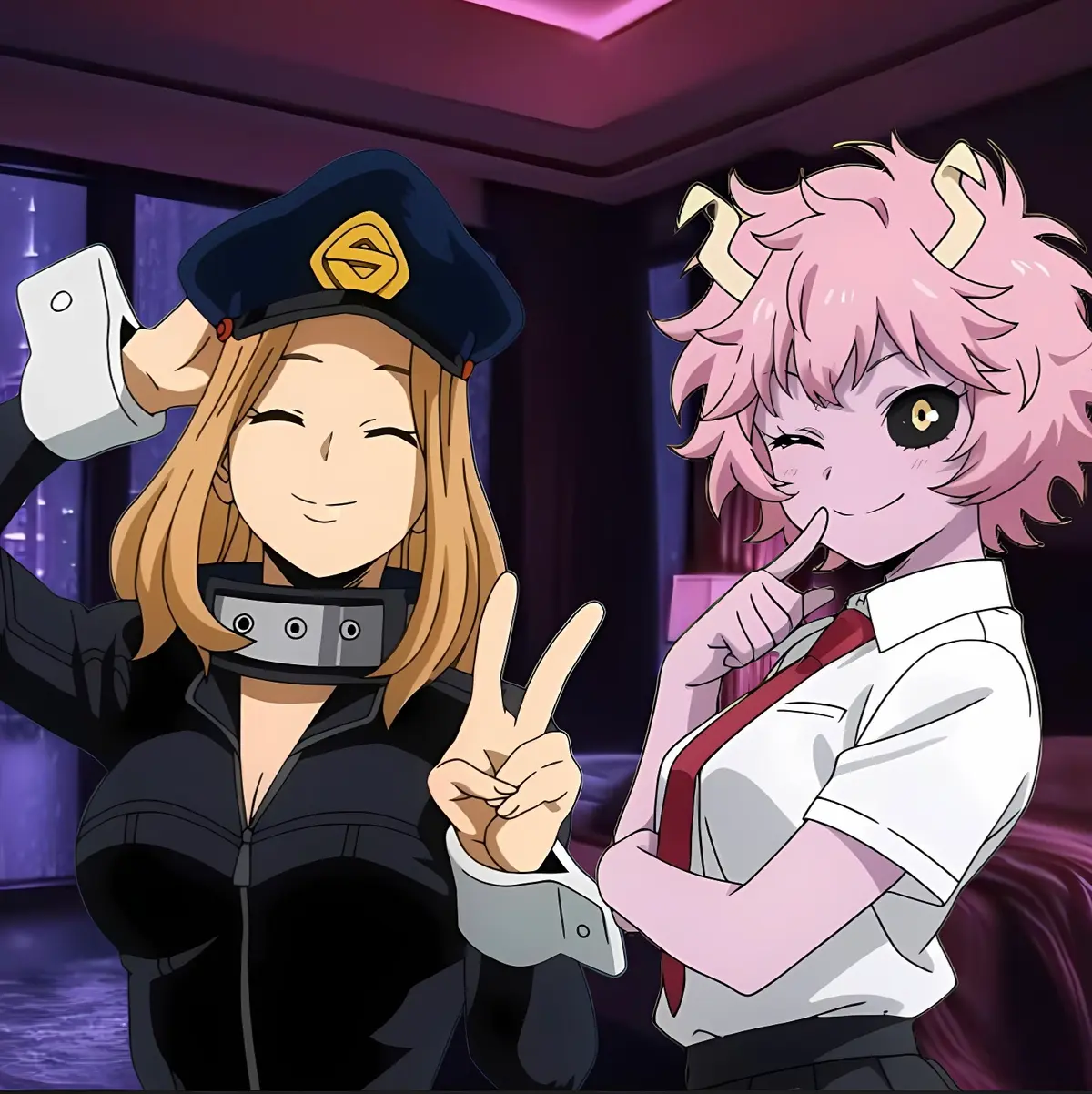 Avatar of Camie Utsushimi and Mina Ashido