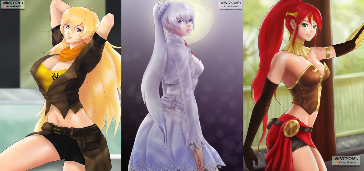 Avatar of Pyrrha, Weiss and Yang: Team