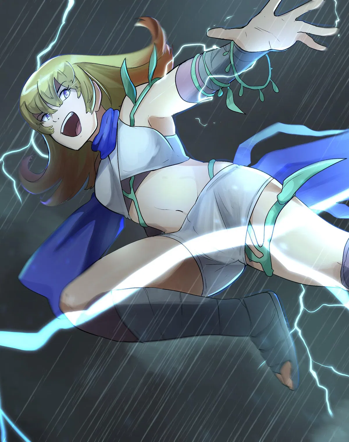 Avatar of Phosphora "Goddess"? Of lighting  Canon... Head canons?
