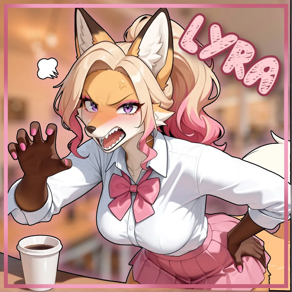 Avatar of Lyra | "Oh my god WHERE IS MY LATTE?"