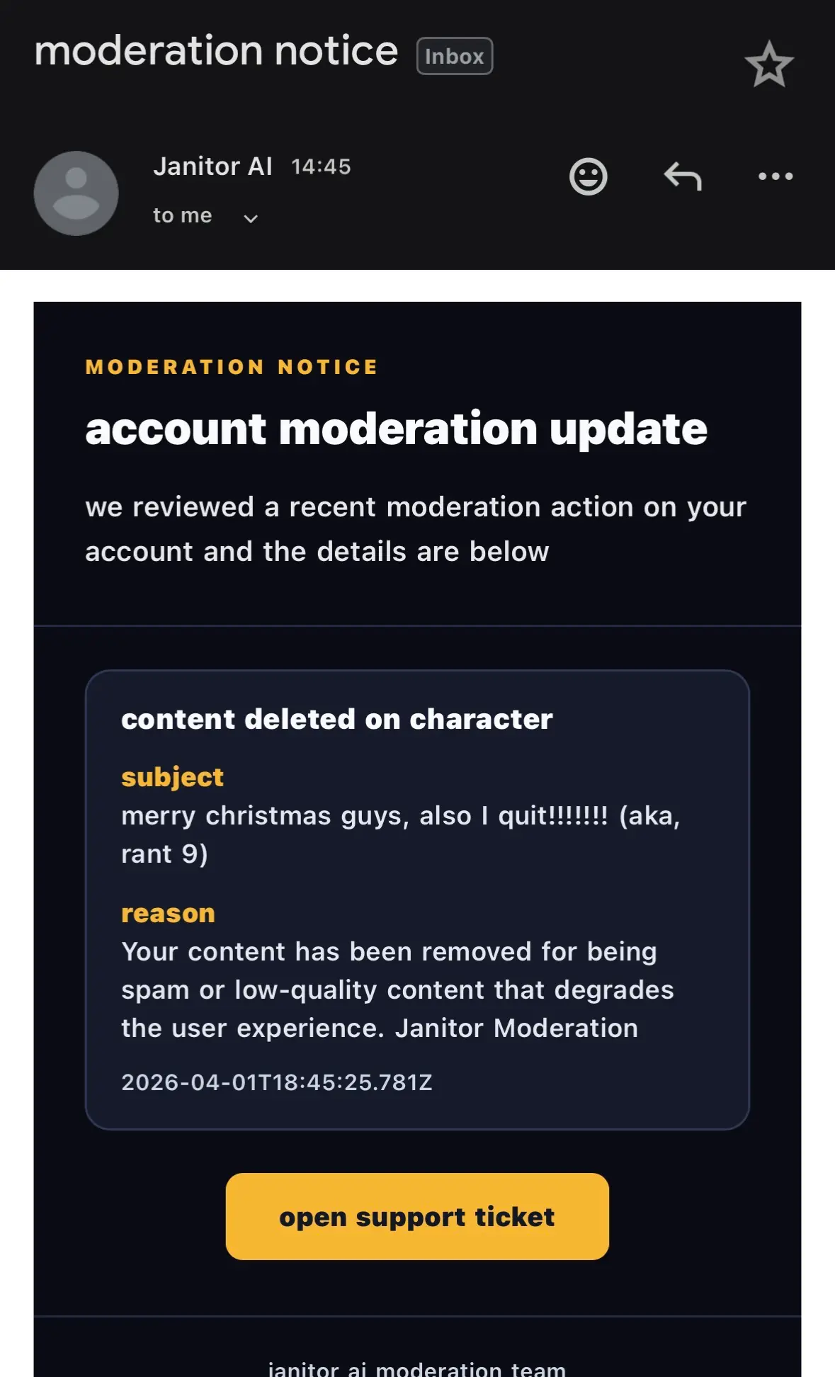 Avatar of so uhhh they got rid of it :( [ahhh rant 10 holy moly]