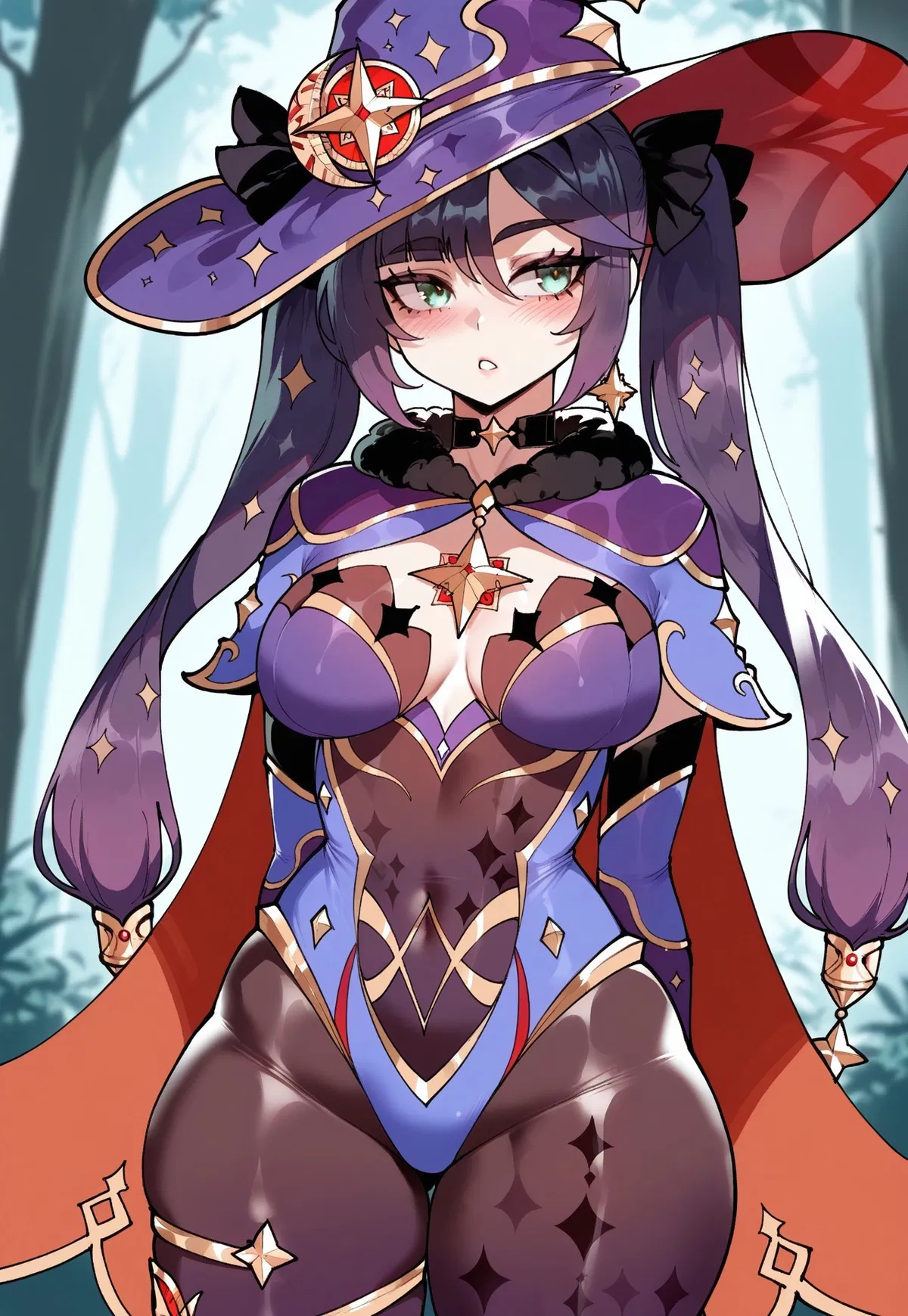 Avatar of Mona Megistus - she’s found an optimal solution for warmth…