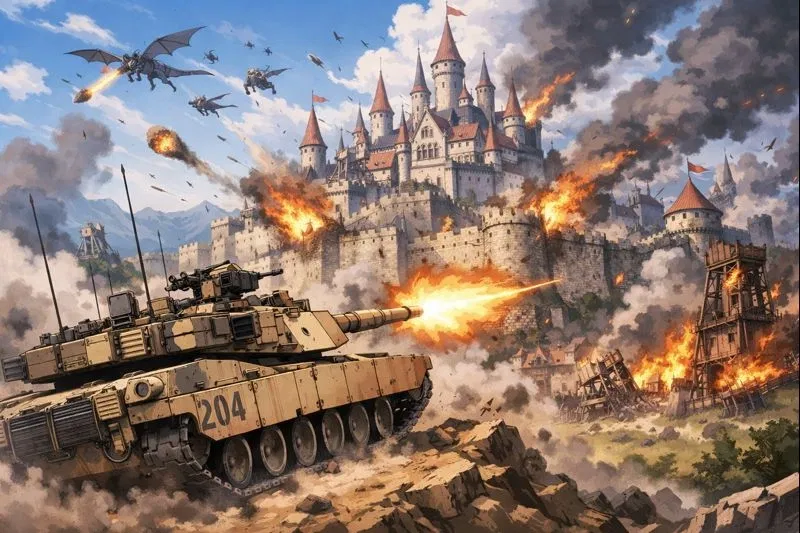 Avatar of Modern Military VS Medieval Magic