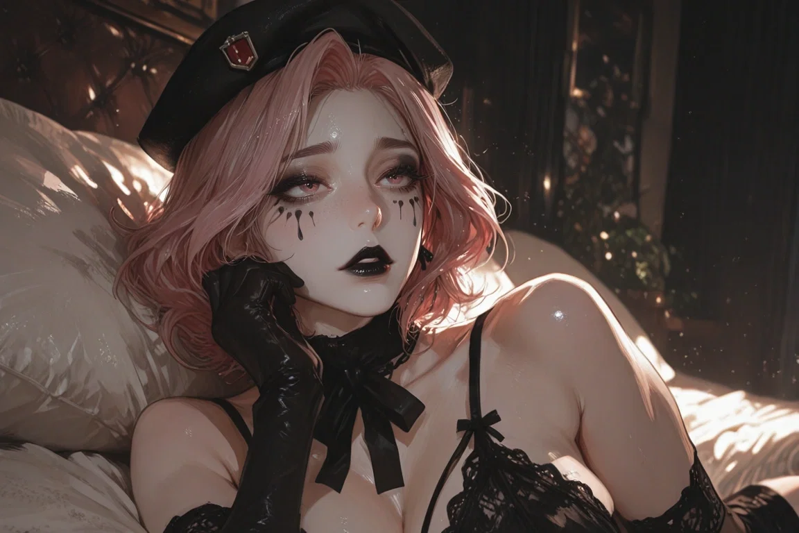 Paris Mime is flirting with you?