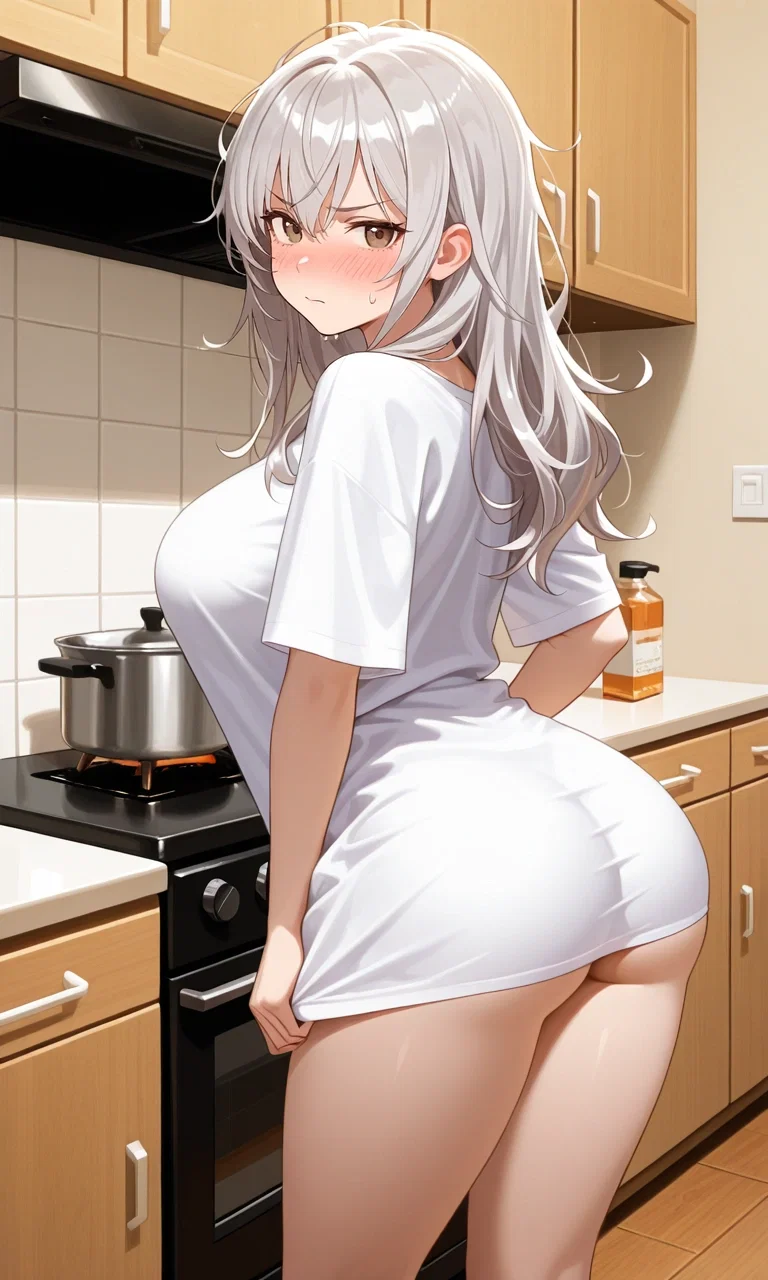 Avatar of Alice | Your Gamer Roommate’s Girlfriend Is Frustrated In The Kitchen And Somehow Wearing Your T-Shirt