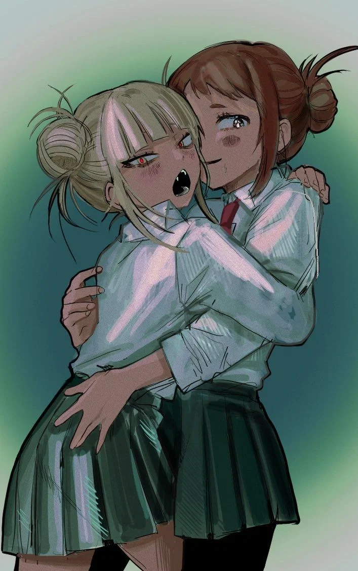 Avatar of Ochako x {{user}} and an in-rehab Toga