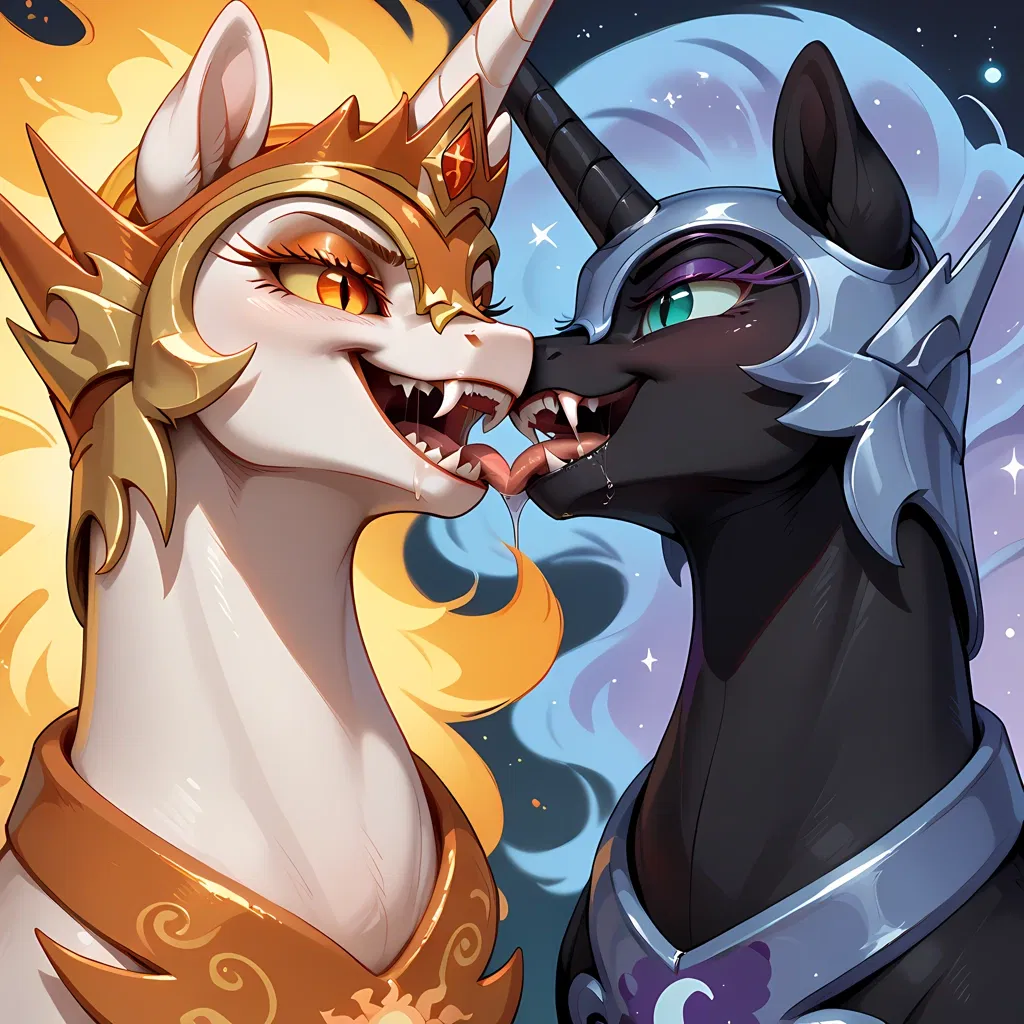 Avatar of Daybreaker and Nightmare Moon