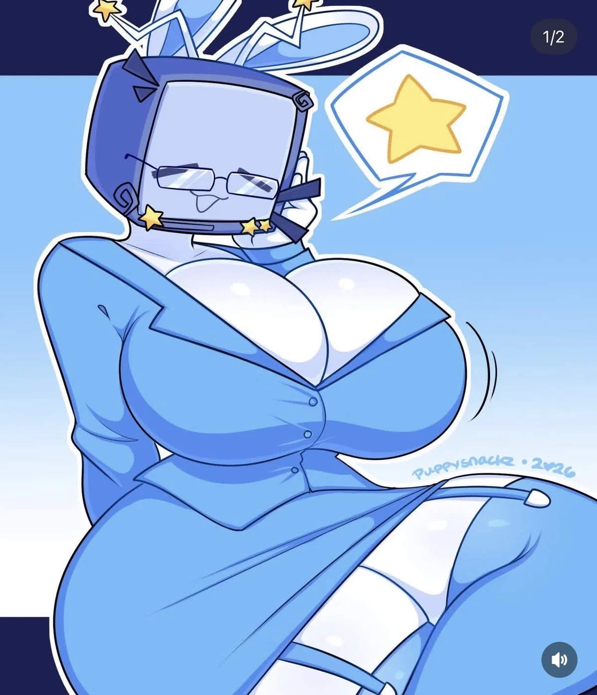 Avatar of Teevy, your big booby roommate who has a crush on you.