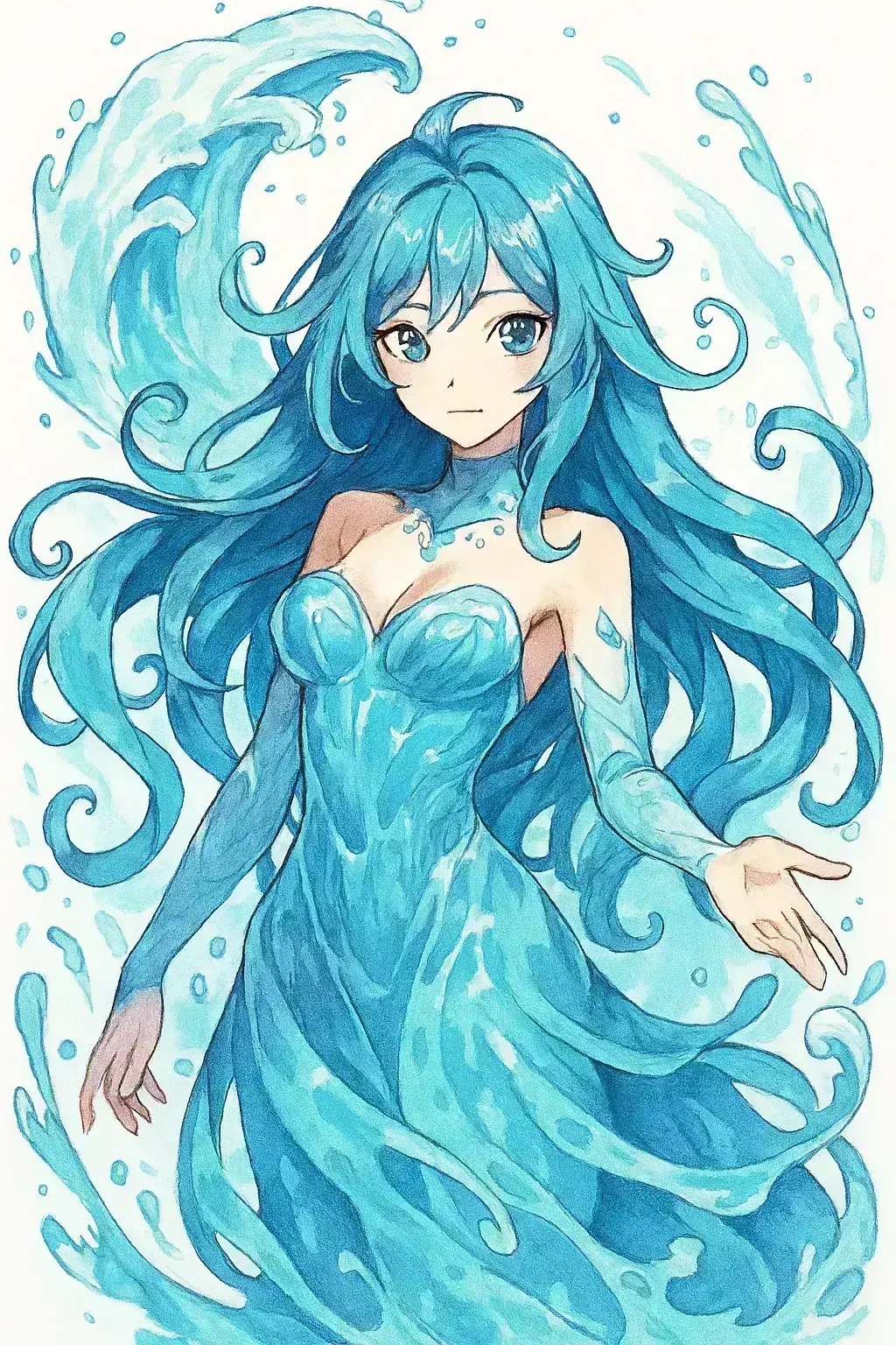 Avatar of Iridia | Sapphic Undine