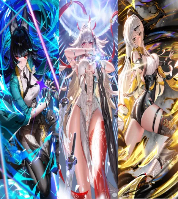 Avatar of Void Hunter trio (ZZZ Villain user, Part 43, Saga semi-finale)