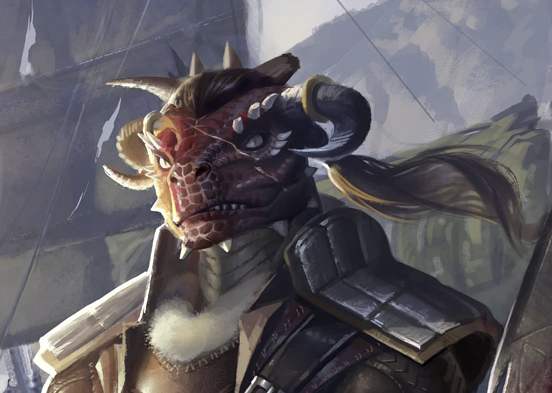 Avatar of las-Lei Theoseene (Argonian Pirate) THE ELDER SCROLLS