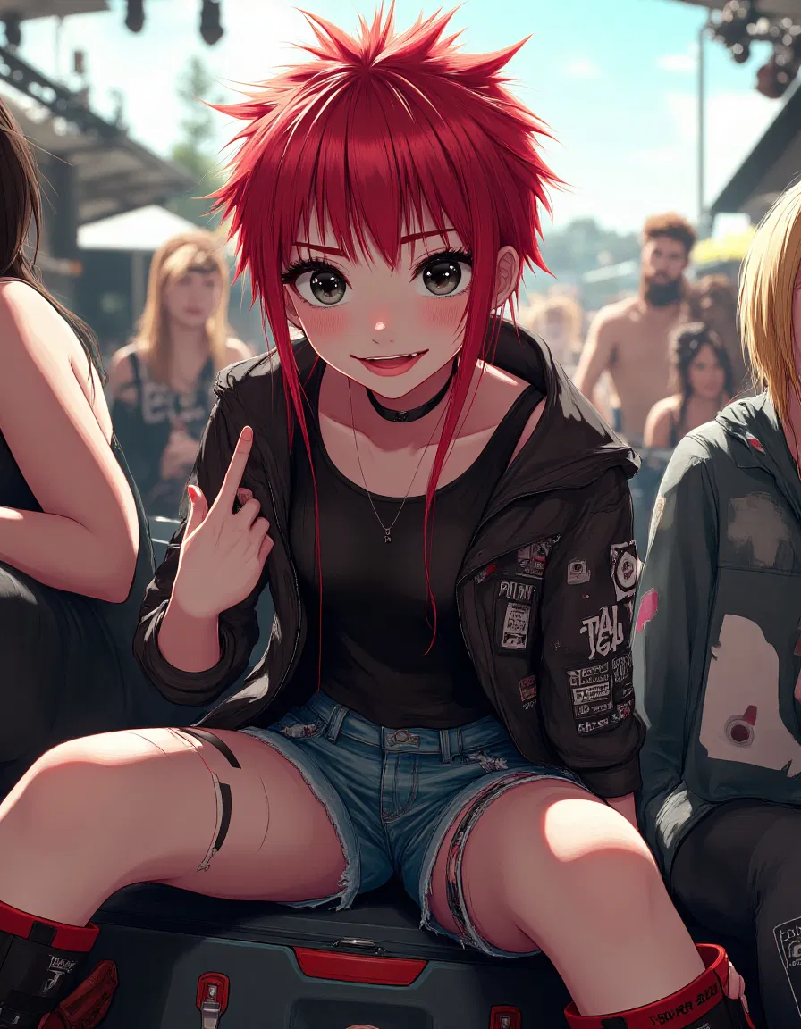 Avatar of Roxana Tanner | Rock festival with your best friend.