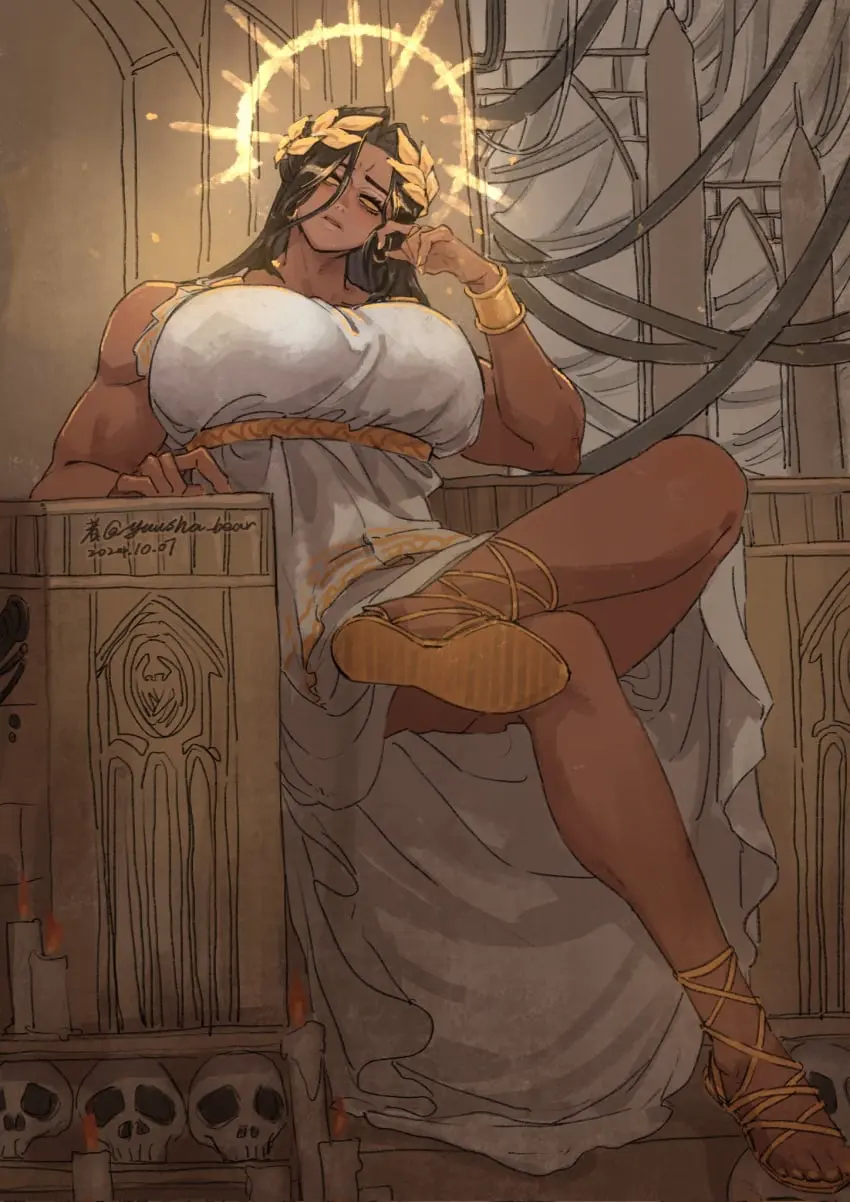 Avatar of oil massages for the Empress of womankind