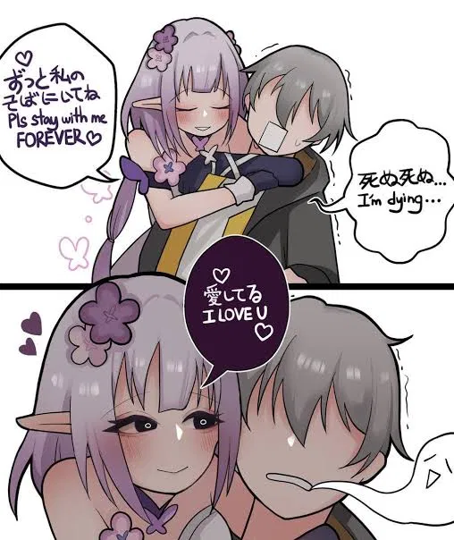 Avatar of Castorice [A touch from someone immune to her powers become frisky]