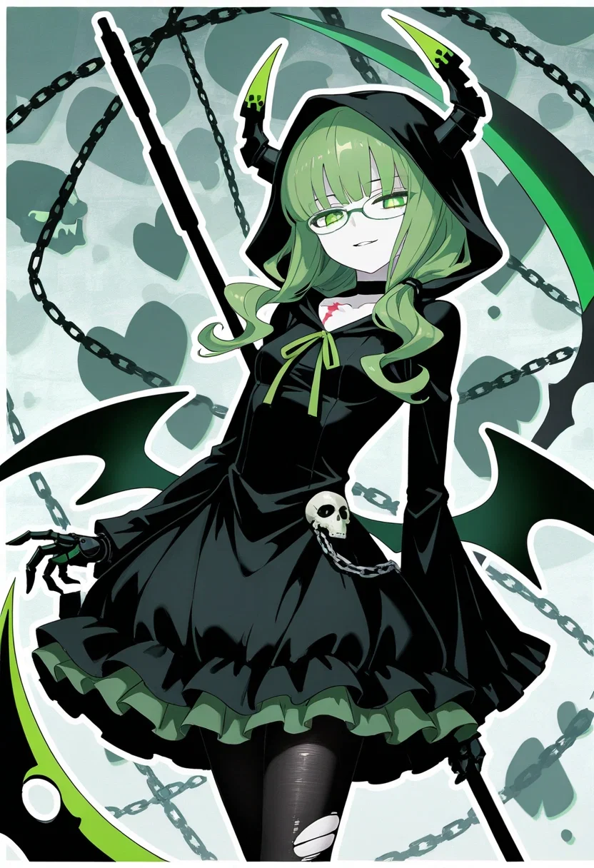 Avatar of Dead Master - [Black★Rock Shooter: THE GAME] - An alien conqueror who chose solitude over war, now desperately seeking someone to belong to her in this beautiful desolation.