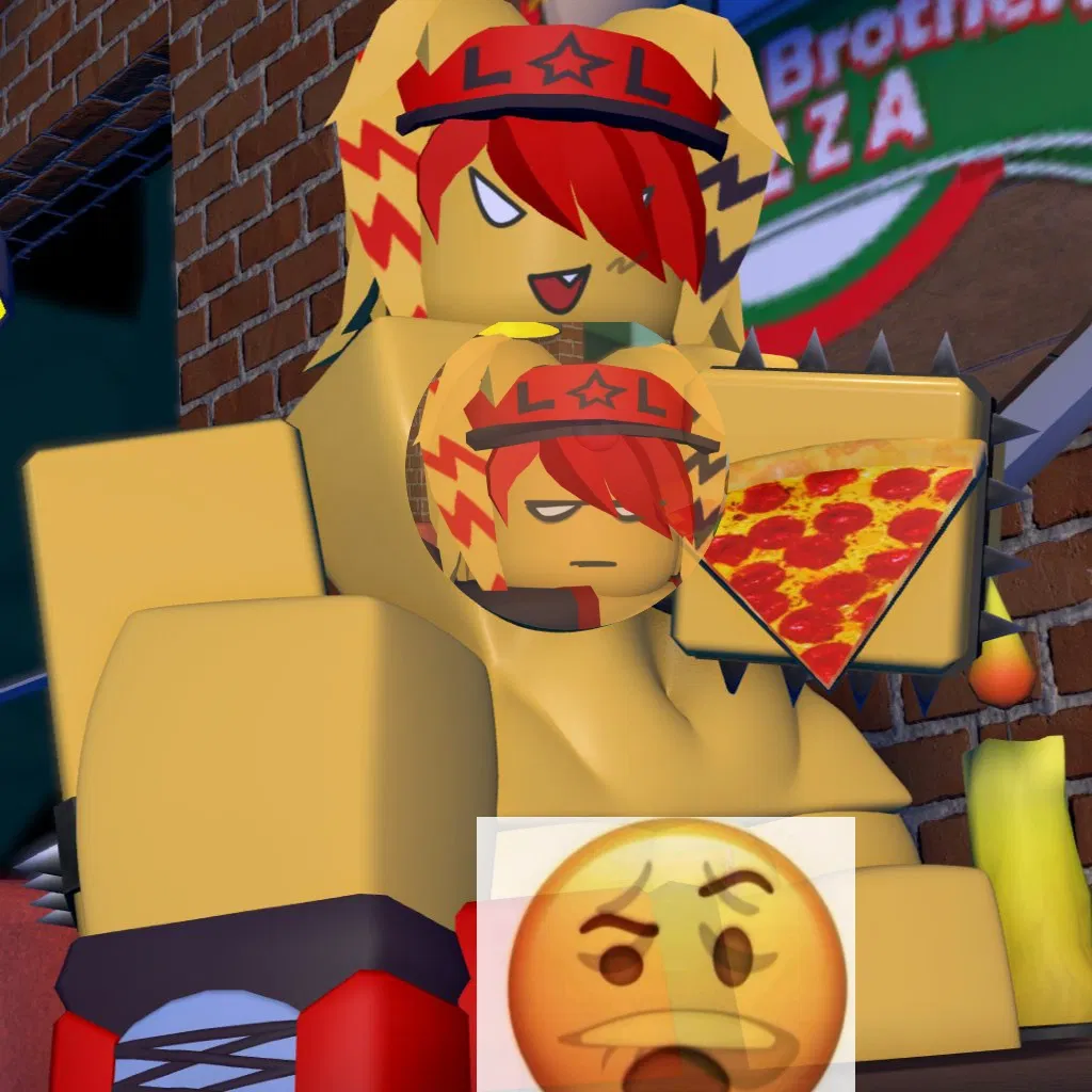 Avatar of Love at the pizza place 
