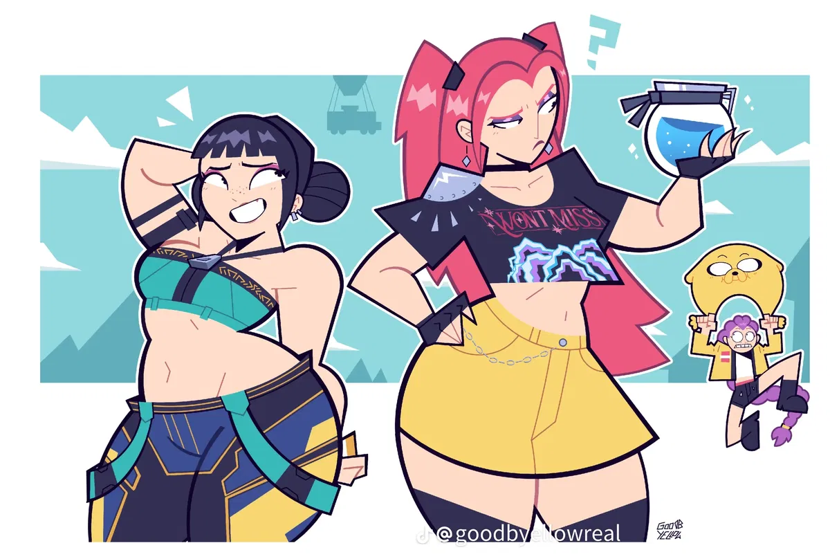 Avatar of Zoey and mira in....fortnight?
