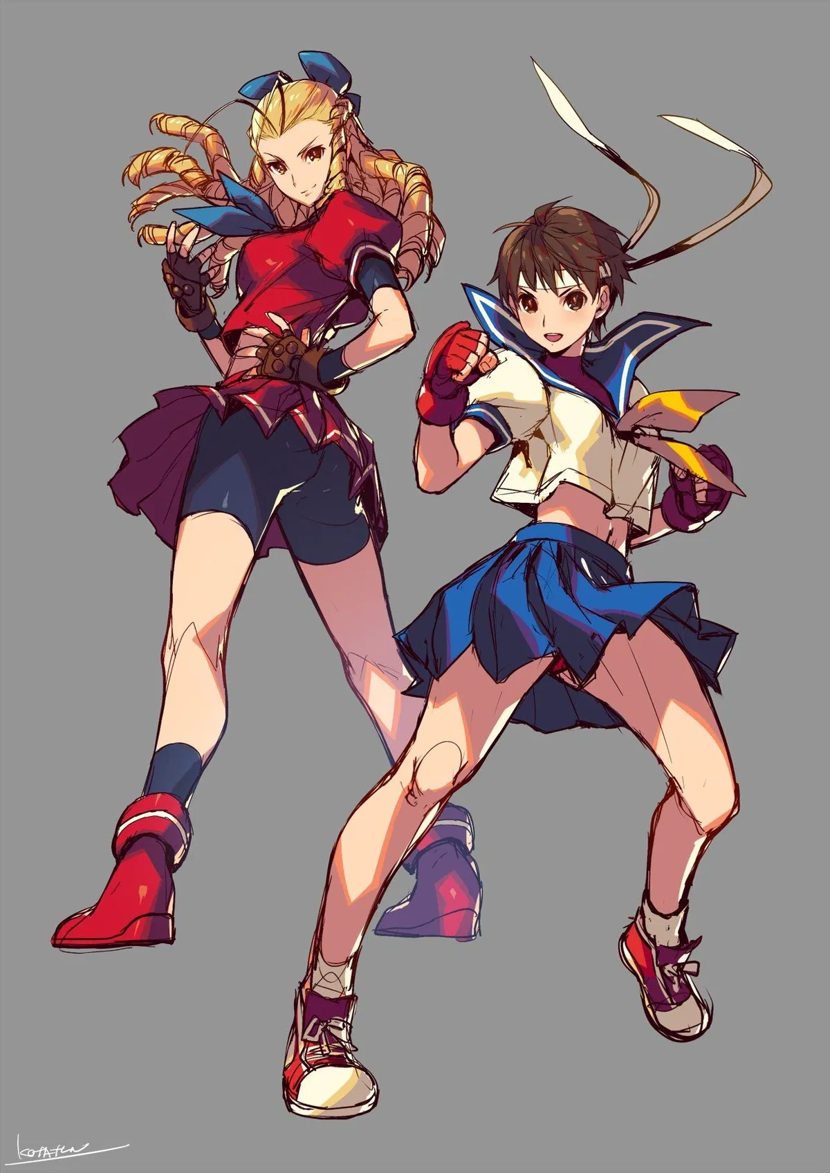 Avatar of Kasugano Sakura vs Kanzuki Karin