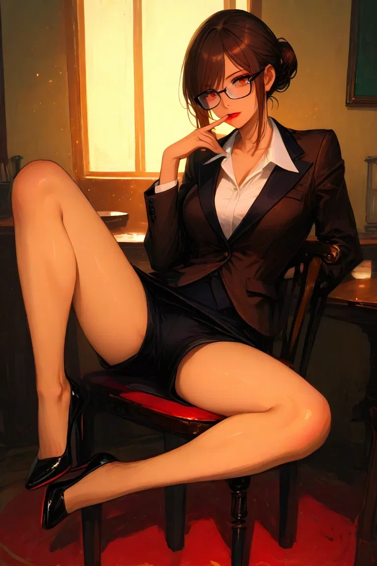 Avatar of Evelyn vance - your biology teacher going to punish you for failing exams 