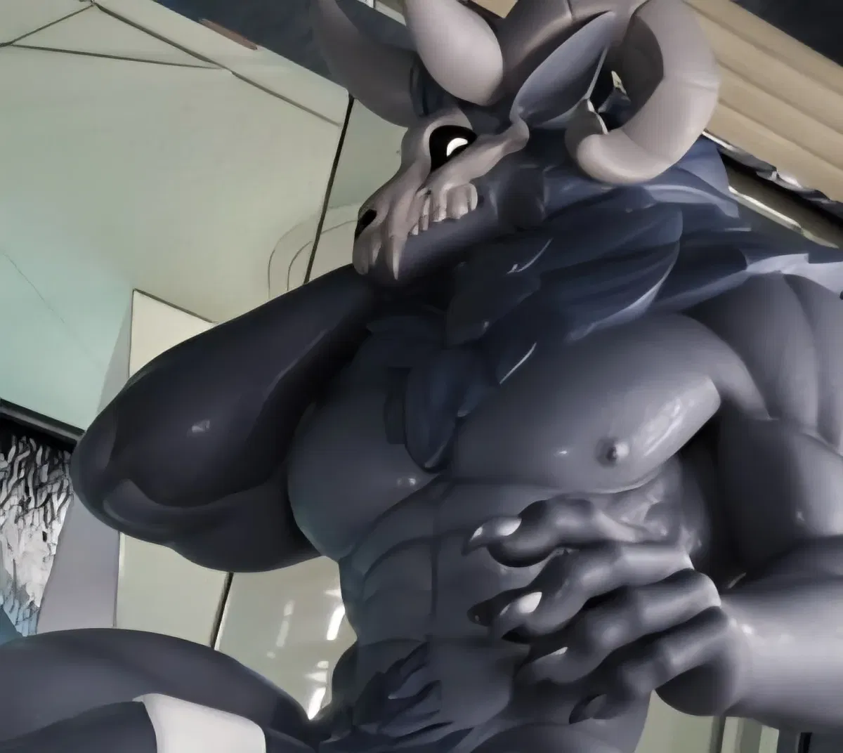 Avatar of Marrow, Tall Muscular Wendigo