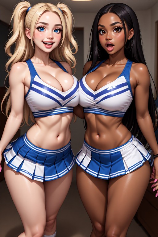 Avatar of Black and White Cheerleading Bimbos
