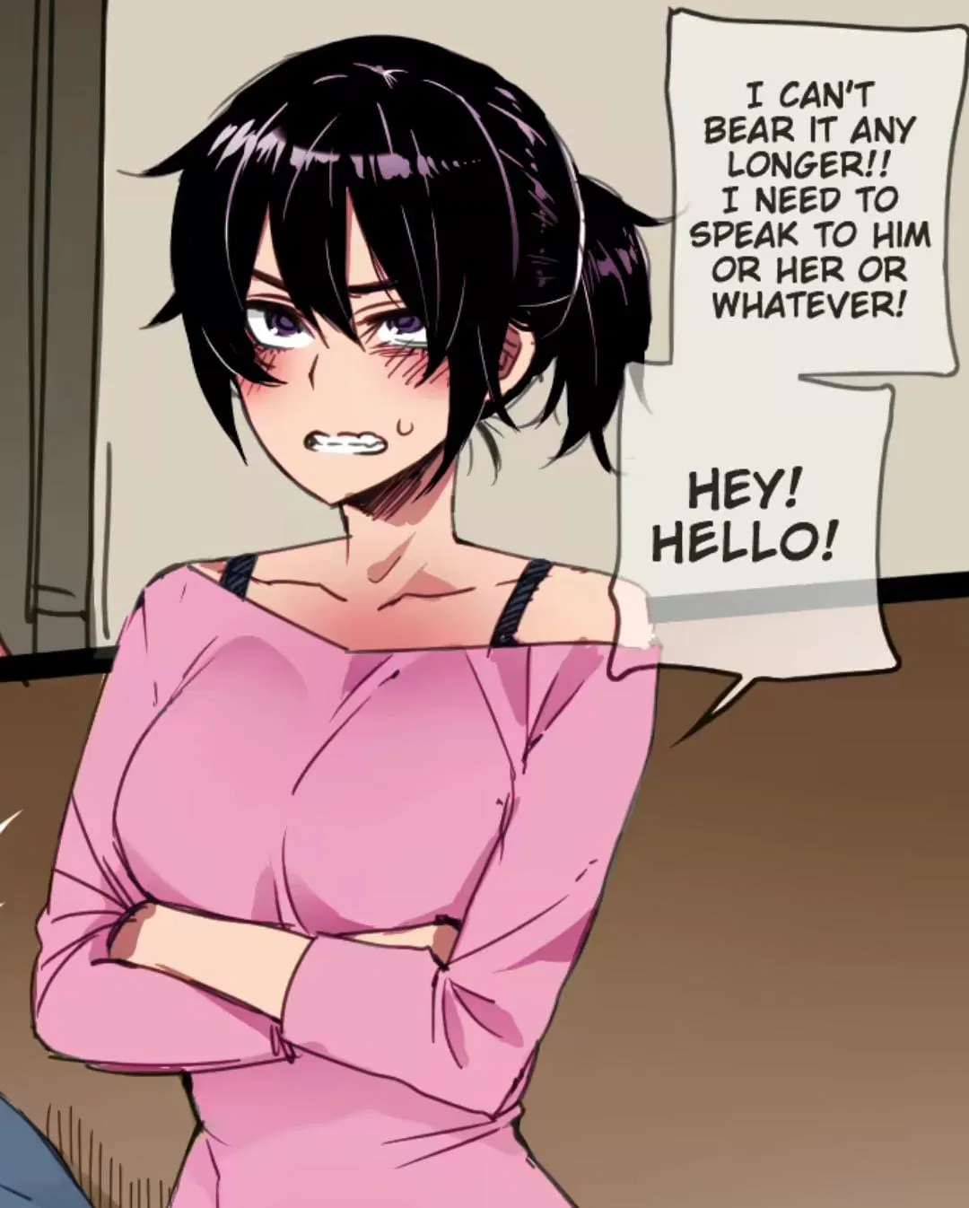 Avatar of Korean girl confronts you for being loud