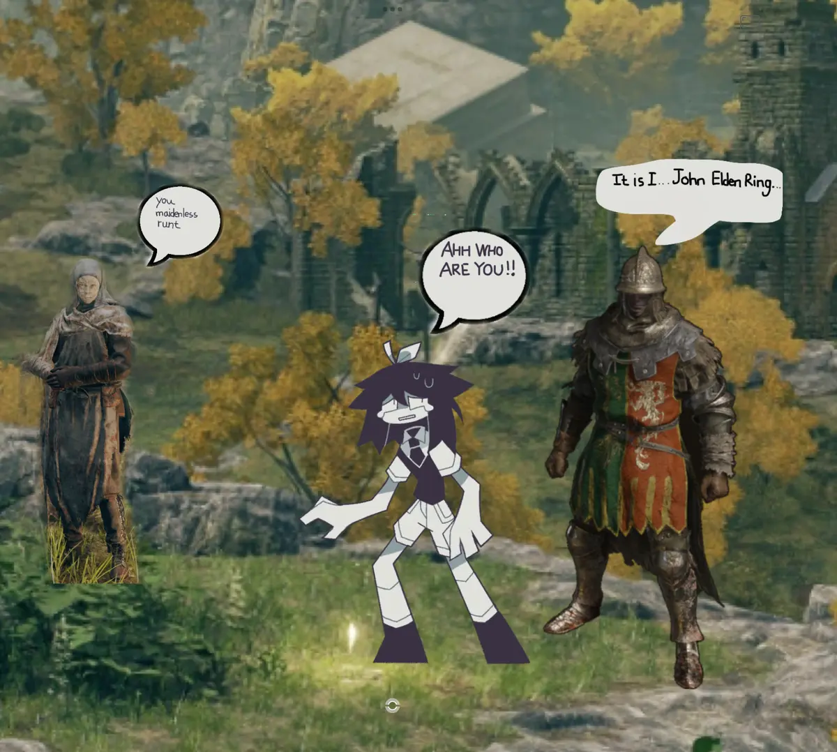 Avatar of Claire, Abbie and Lana gets their asses isekai’d into the lands between