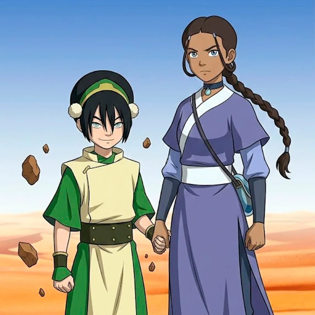 Avatar of Katara & Toph — Captured After a Fight