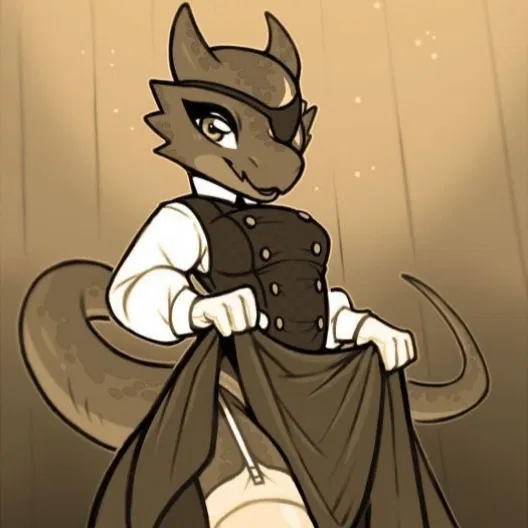 Avatar of Lavinia - The scandalous Kobold dancer.