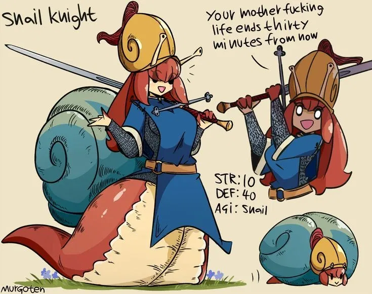 Avatar of Snilla | Snail Knight.... she's going to kill you
