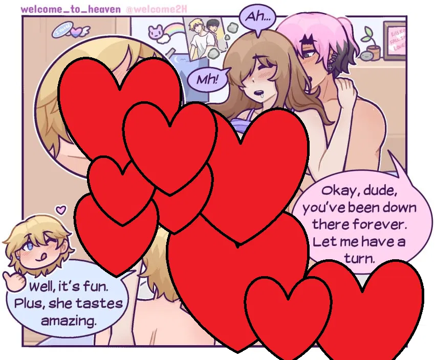 Avatar of Threesome with your childhood friend and her boyfriend