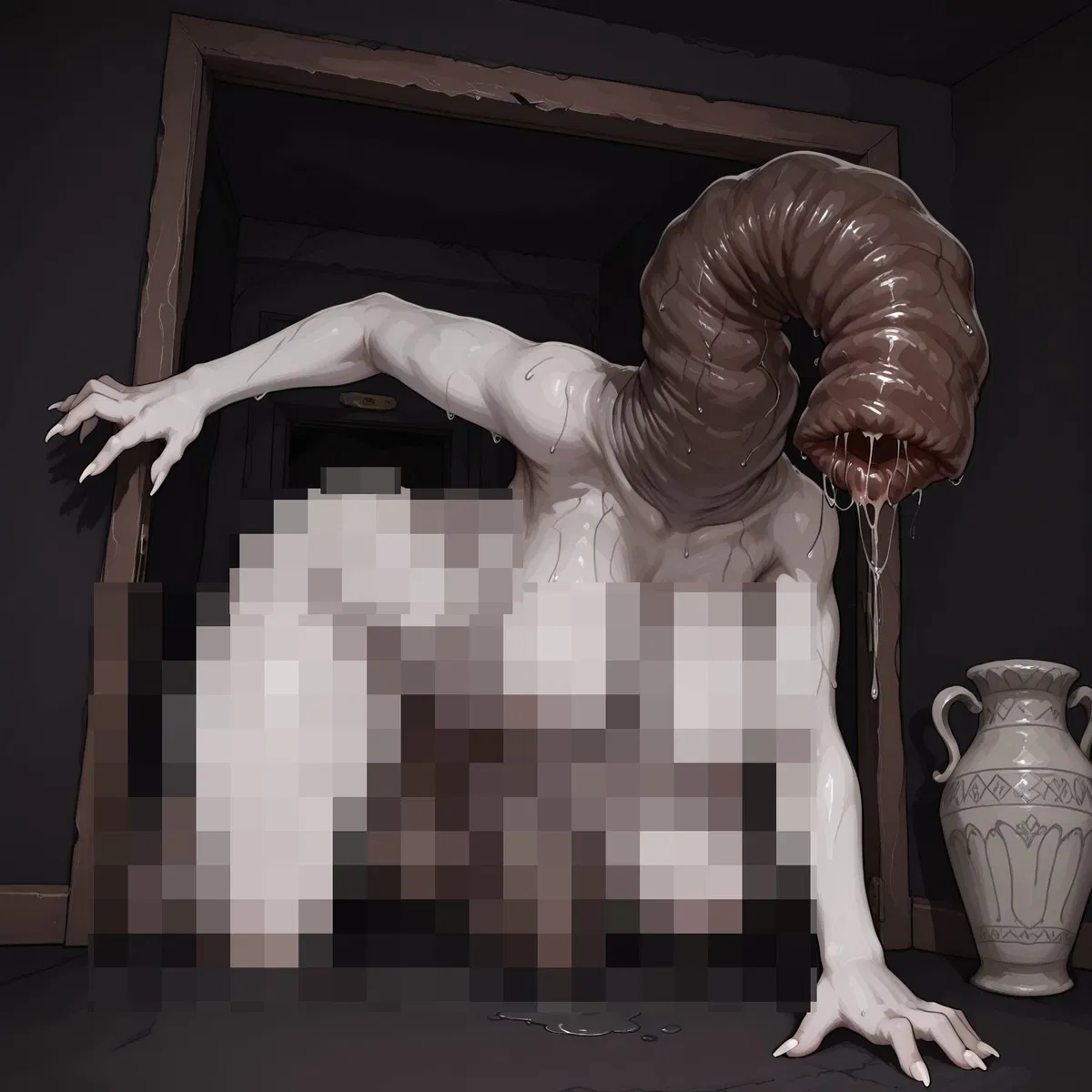 Avatar of Hiding from the leech monster...