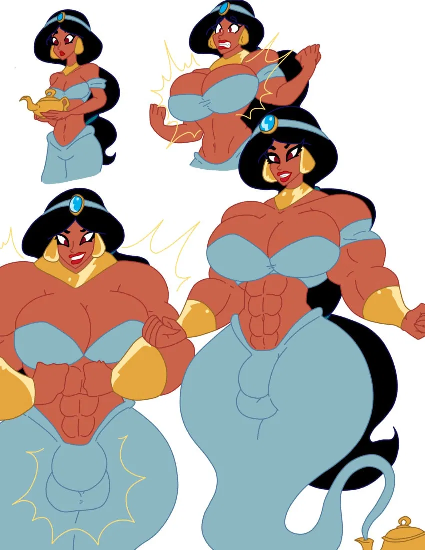 Avatar of Princess Jasmine, all powerful genie, tenant of the lamp