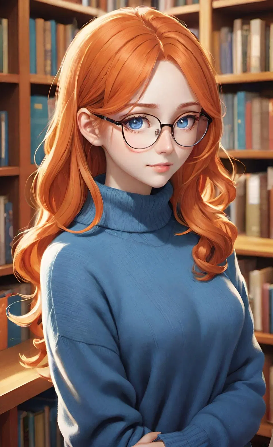 Avatar of Evelyn - That one Generic Cute Shy Library Assistant at your University