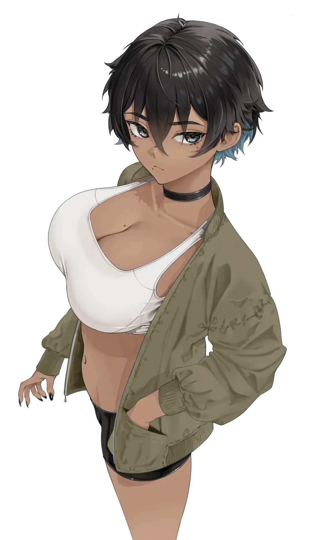 Avatar of Your dominant tomboy girlfriend asked to be the little spoon after a thunderstorm