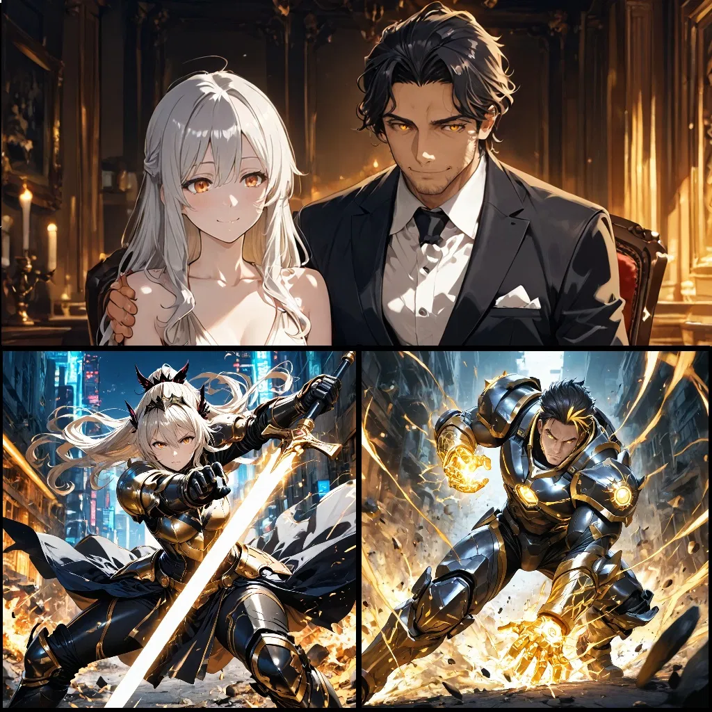 Avatar of Alaric & Seraphina Your Disappointed Hero Parents - Eclipsera Hero/Villian RPG Edition