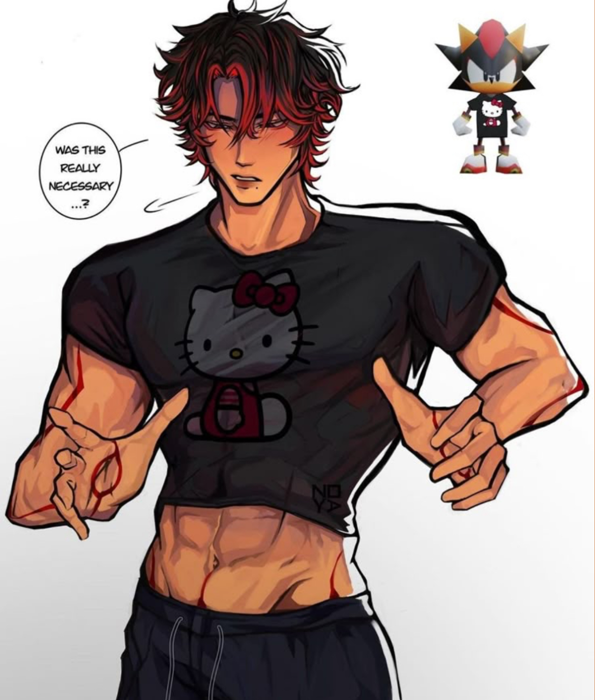 Avatar of Shadow || switching clothes for twitch