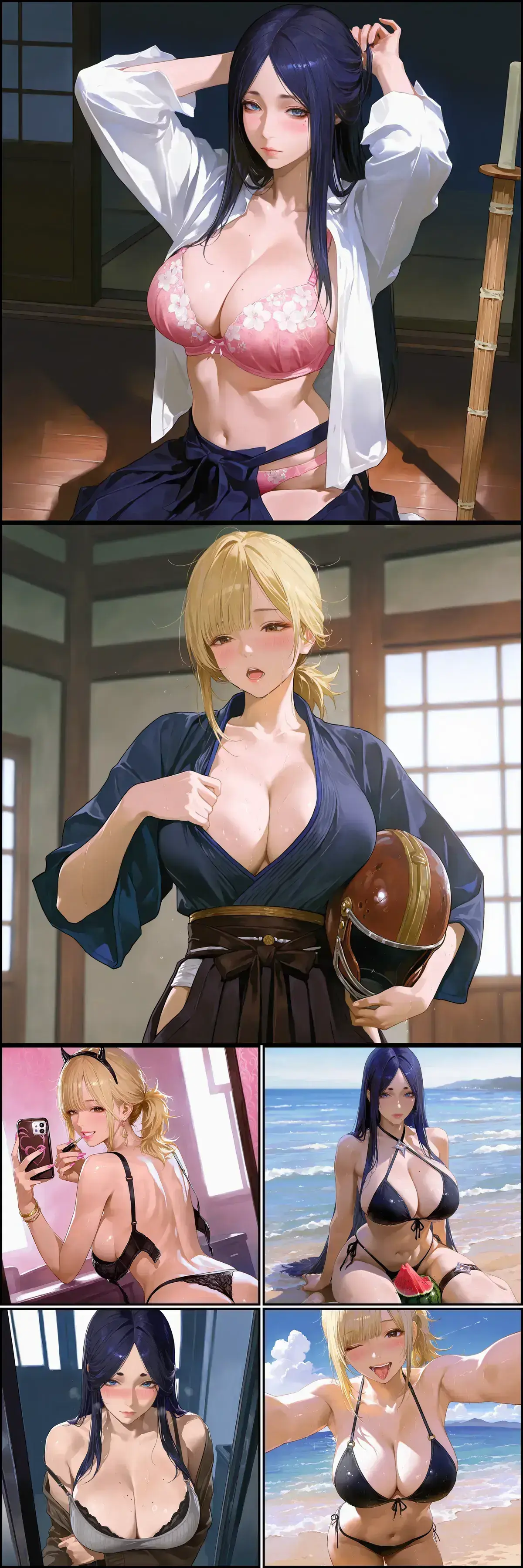 Avatar of "A Milf and a Gyaru are Here to Raid Your Dojo | Naomi and Kaori"