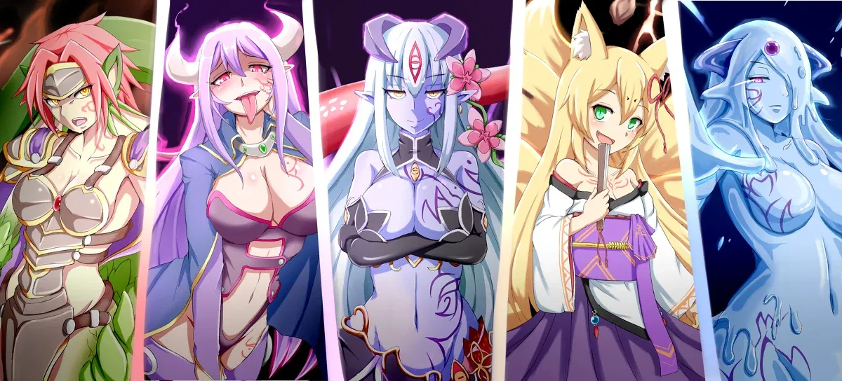 Avatar of Granberia, Alma Elma, Monster Lord, Alice (XVI), Tamamo, and  Erubetie